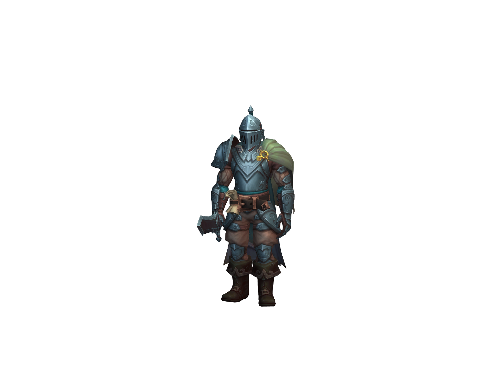 Aredal 3D character render
