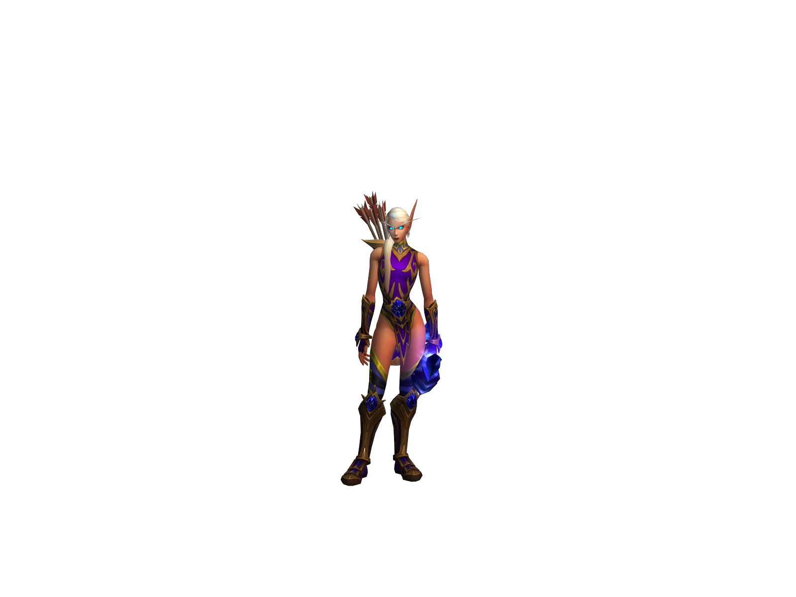 Avene 3D character render