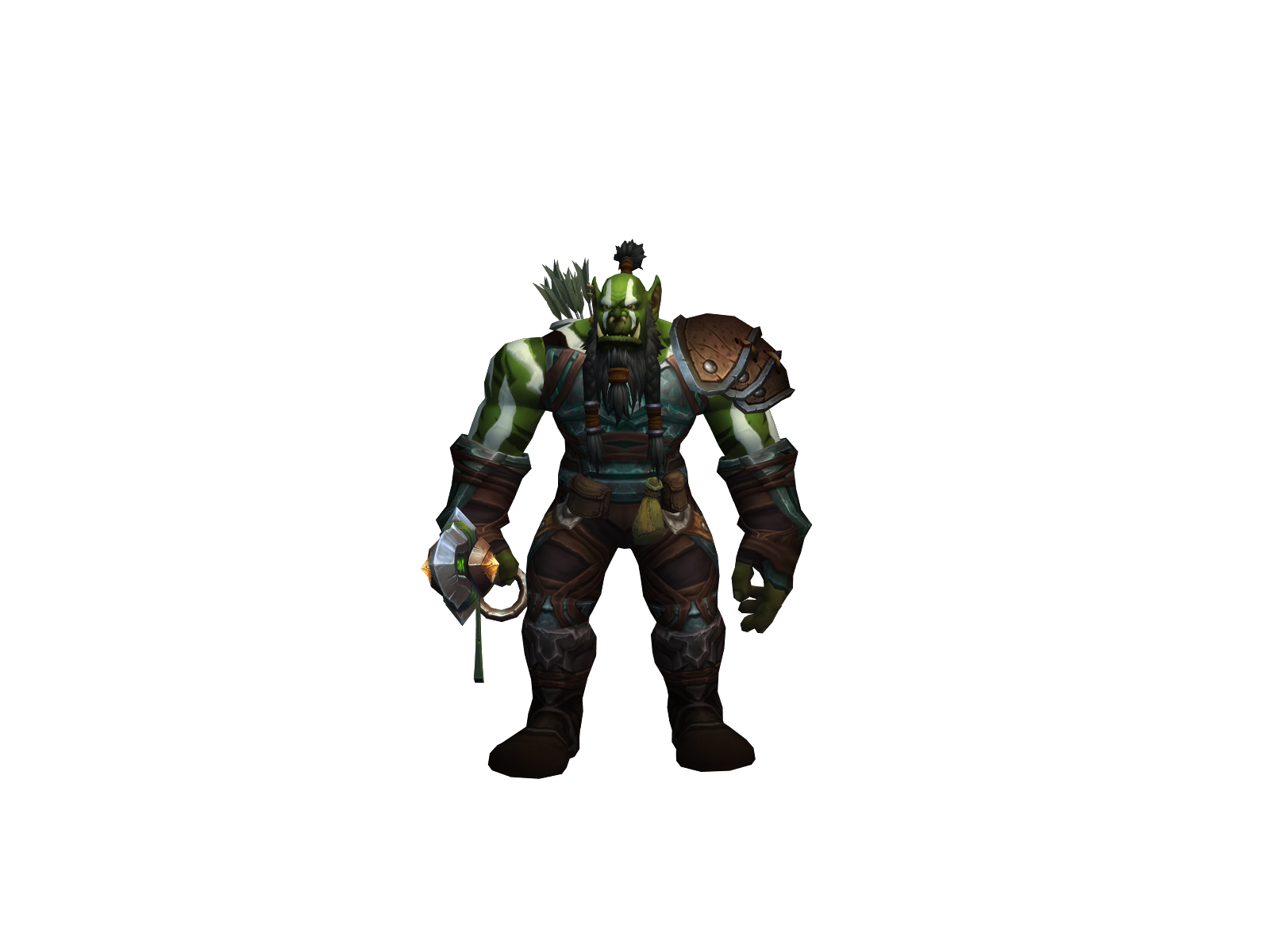 Kreciku 3D character render