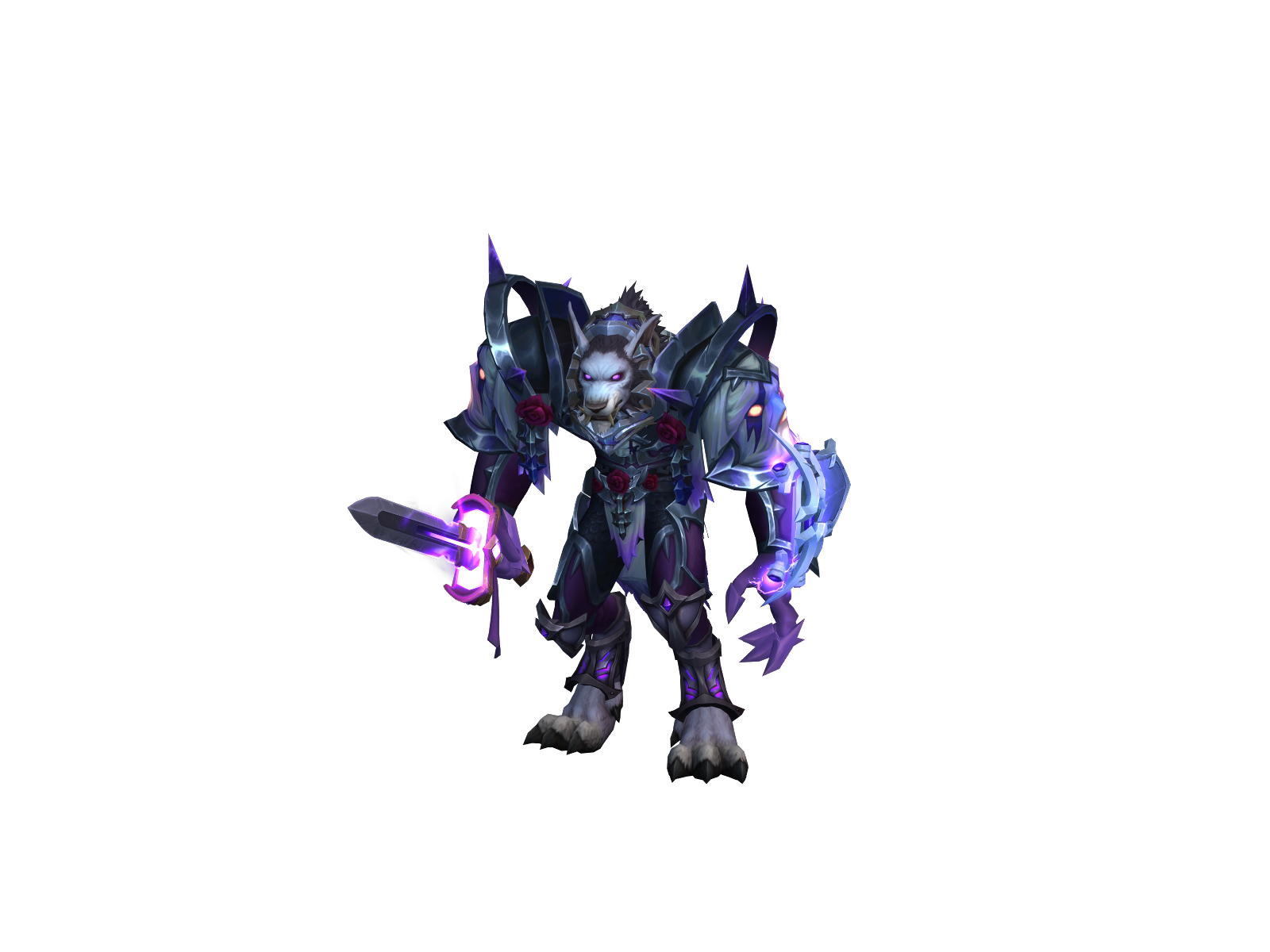 Shirogin 3D character render