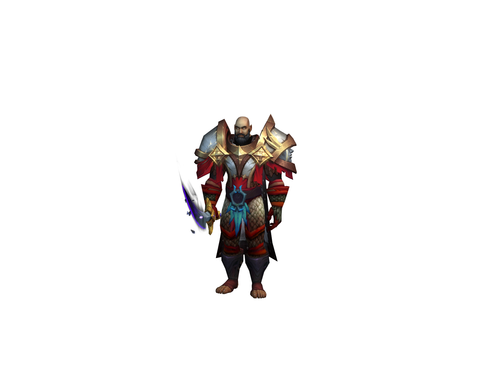 Hazade 3D character render