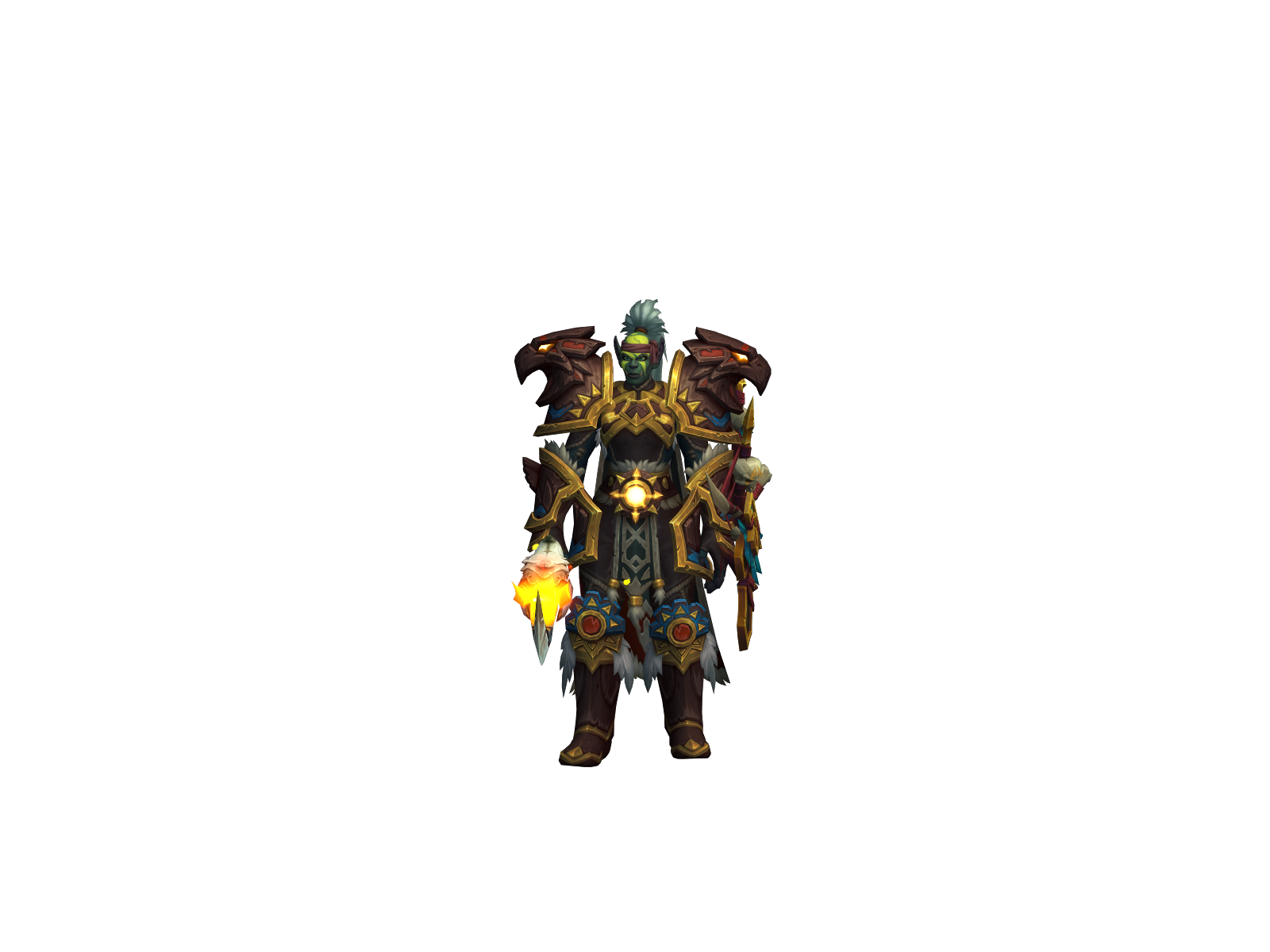 Megavolts 3D character render