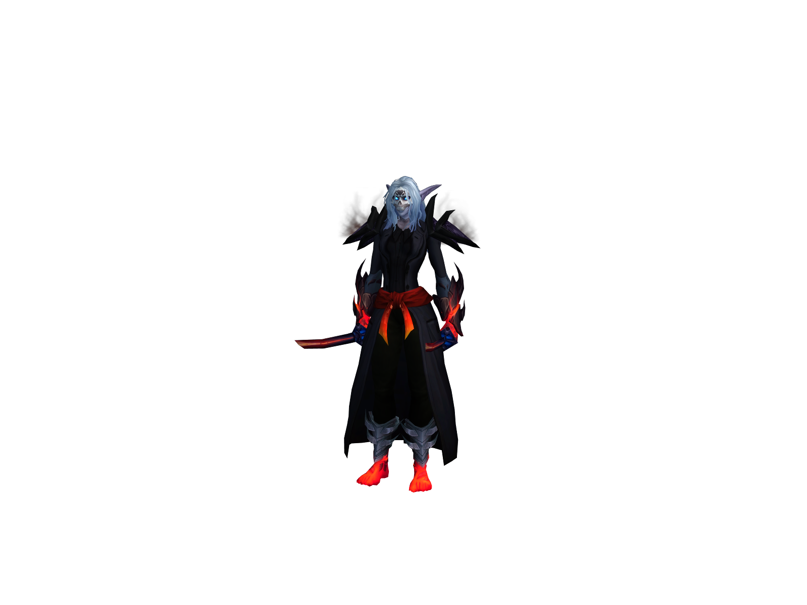 Rýuki 3D character render