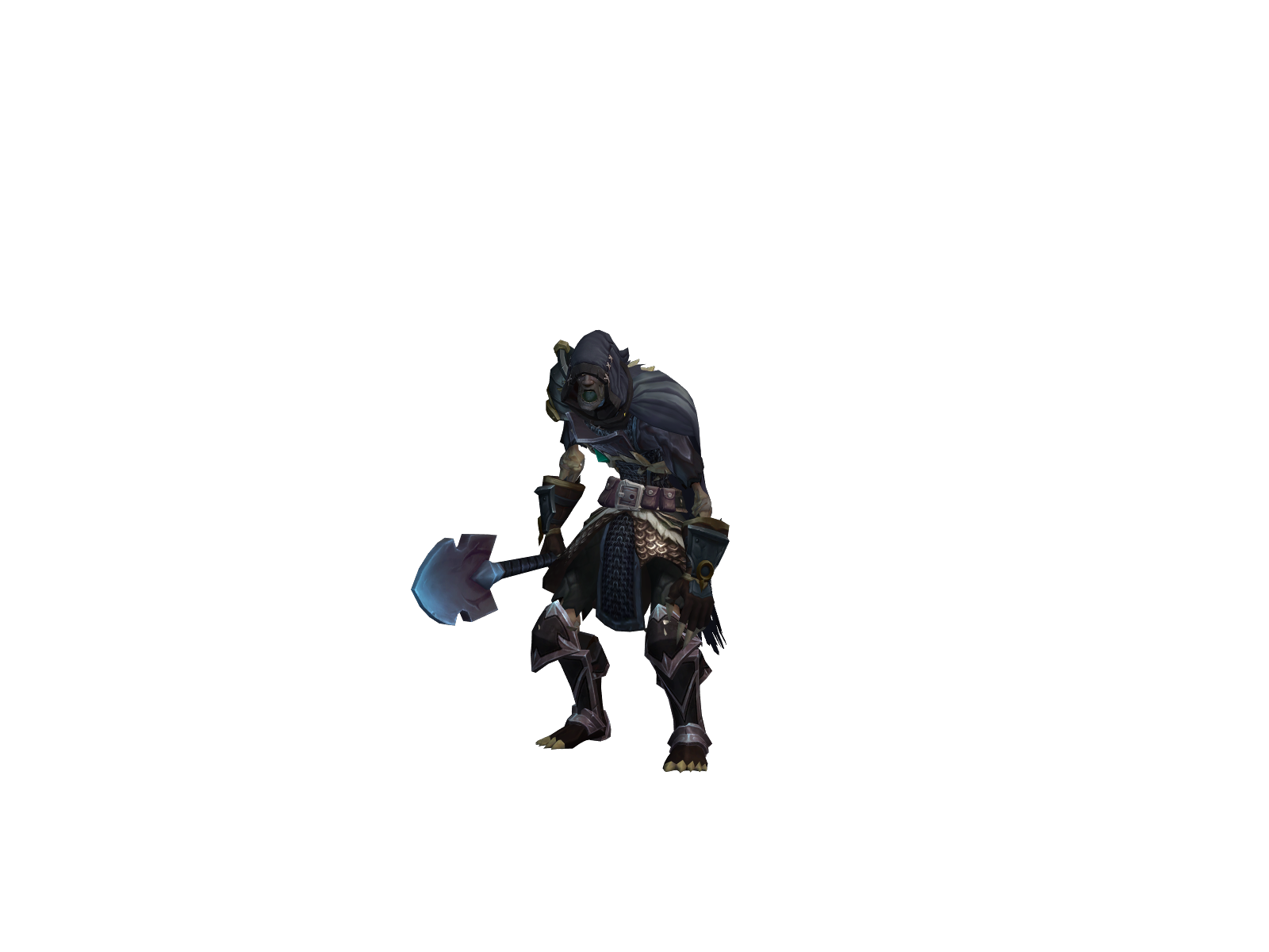 Hesttus 3D character render