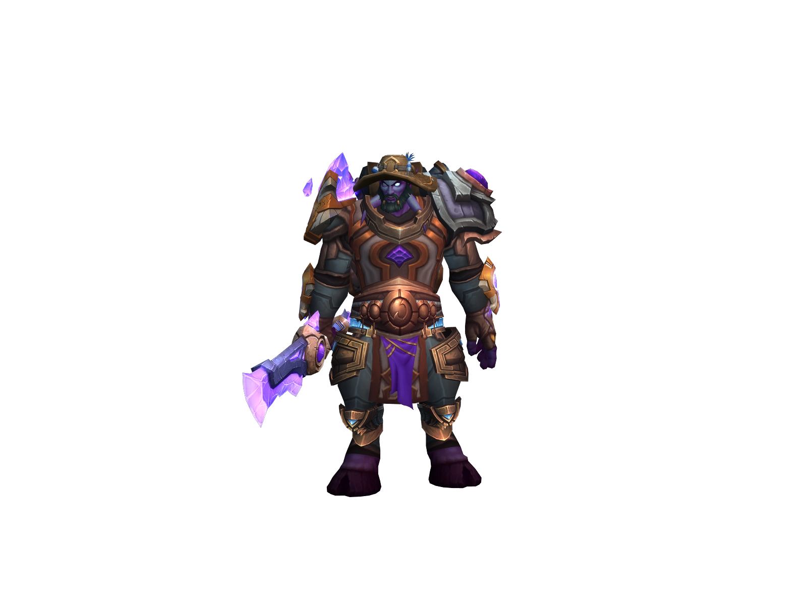 Arcaraan 3D character render