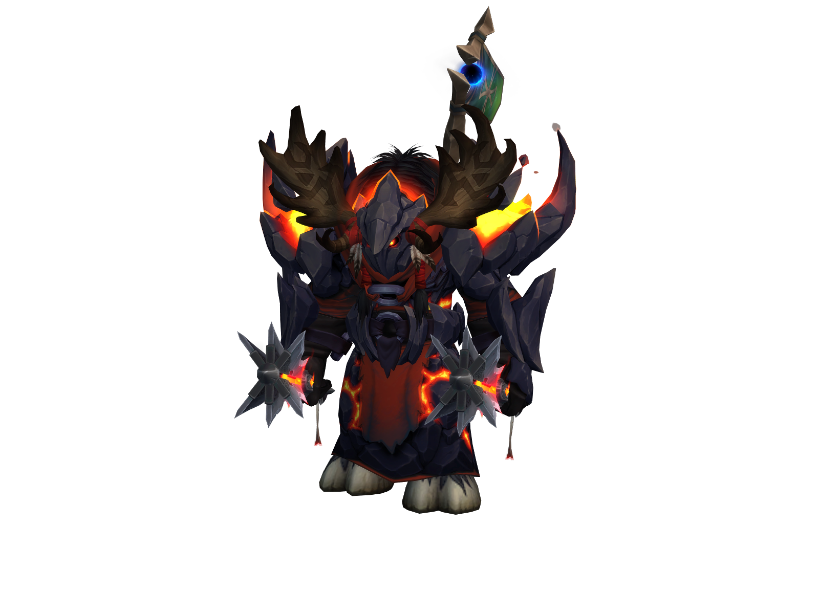 Swampfly 3D character render
