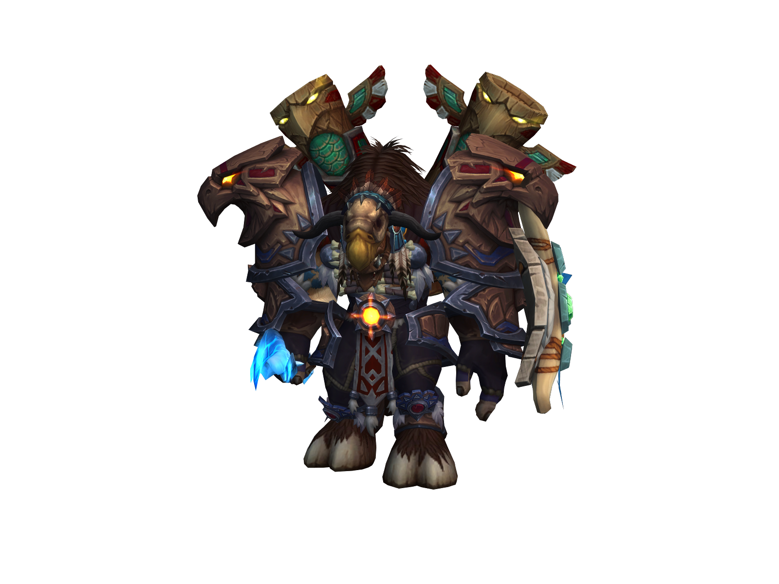 Grimvarn 3D character render
