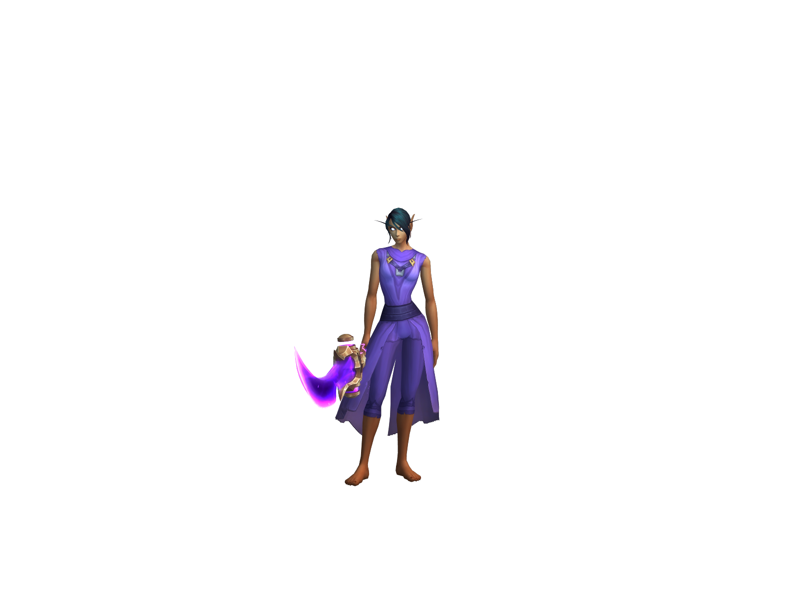 Ln 3D character render