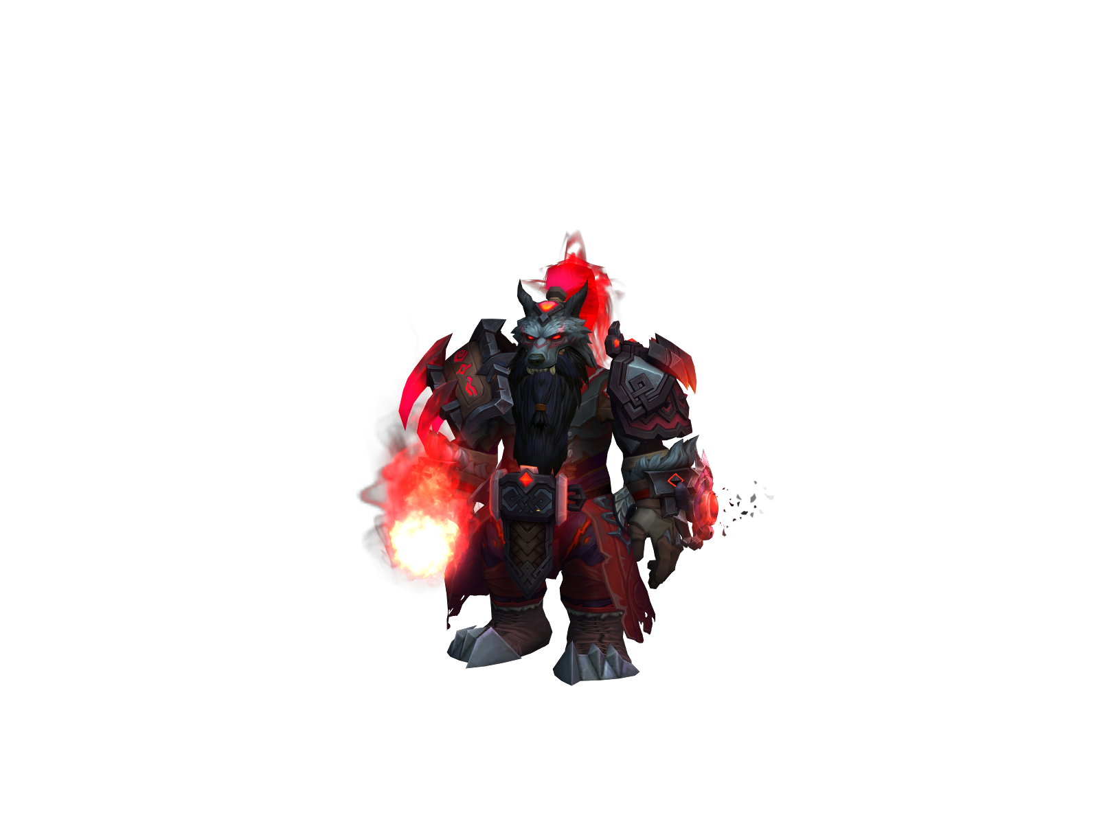 Gringy 3D character render