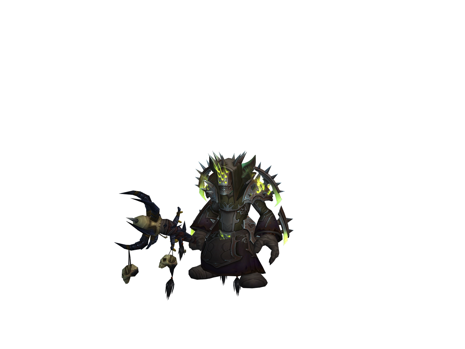 Immorthel 3D character render