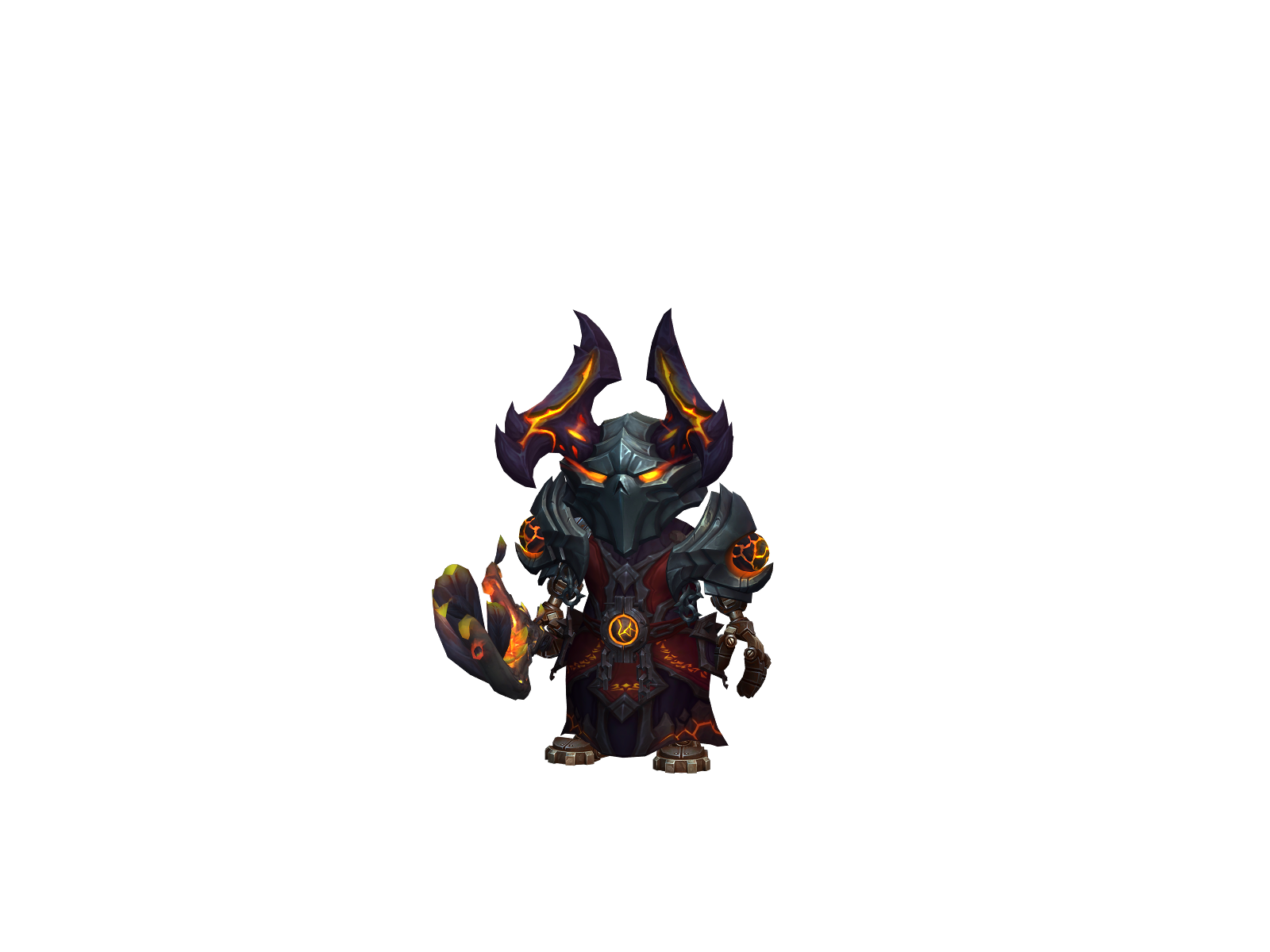 Powned 3D character render