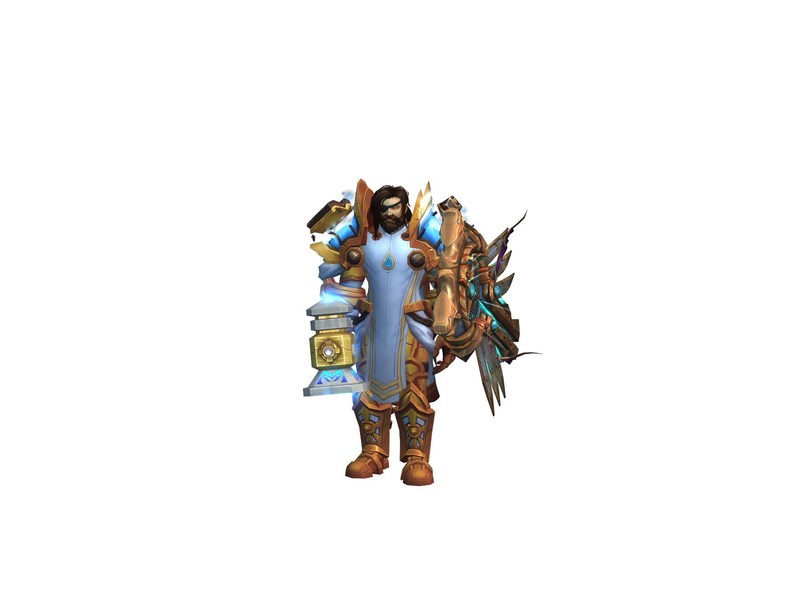 Cassvald 3D character render