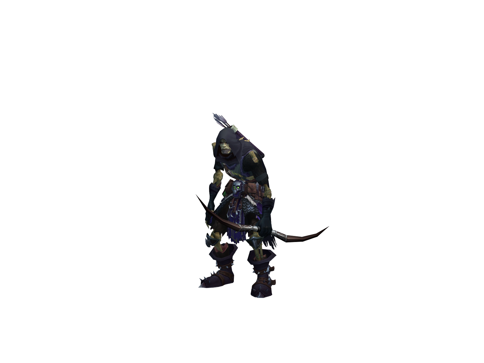 Graveshot 3D character render