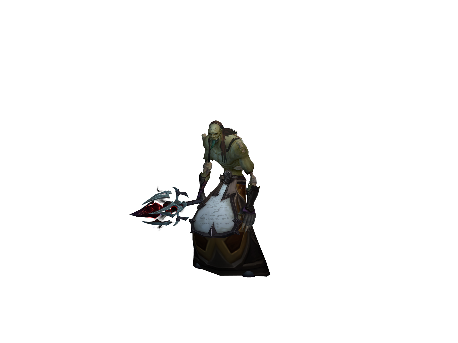 Varedath 3D character render