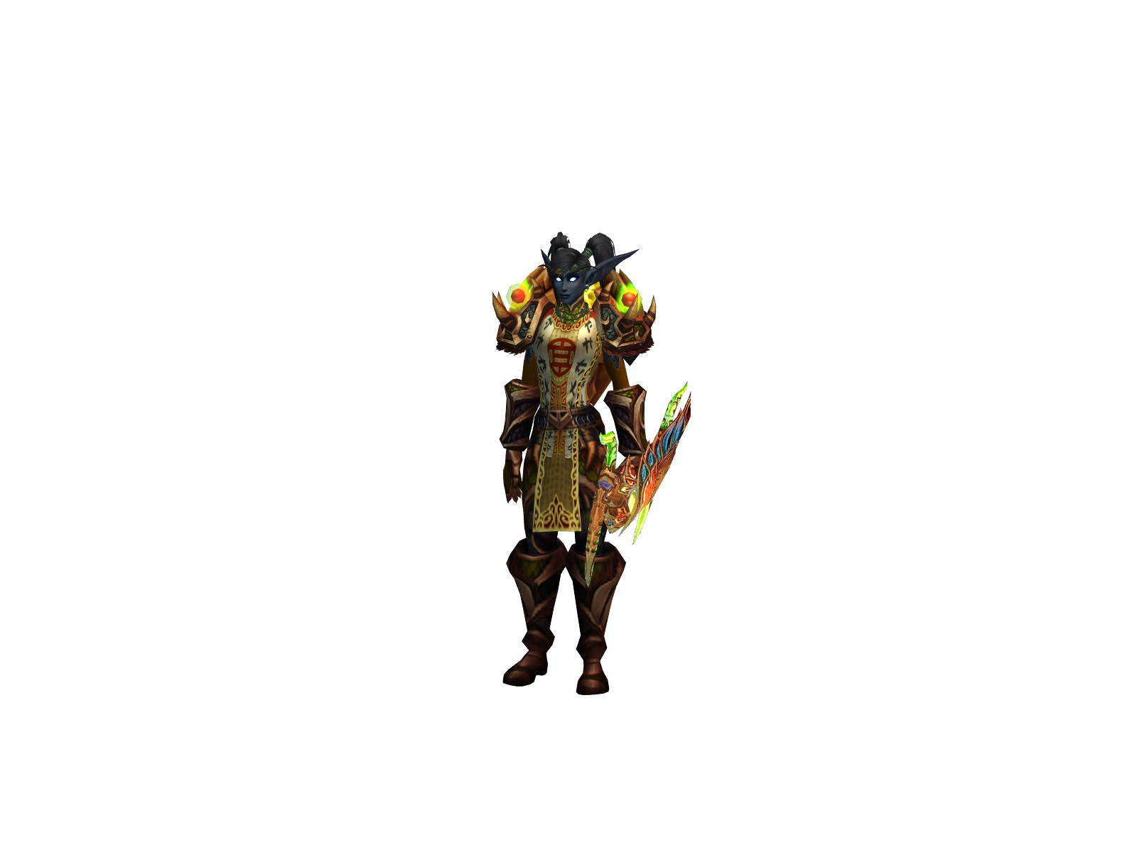 Callisaa 3D character render