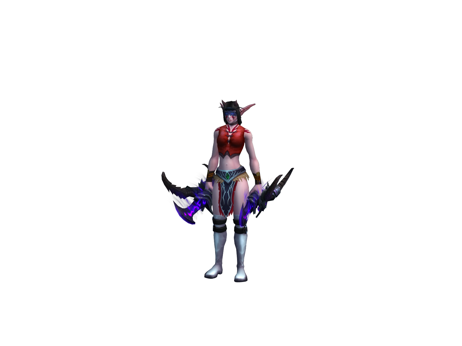 Lilidan 3D character render