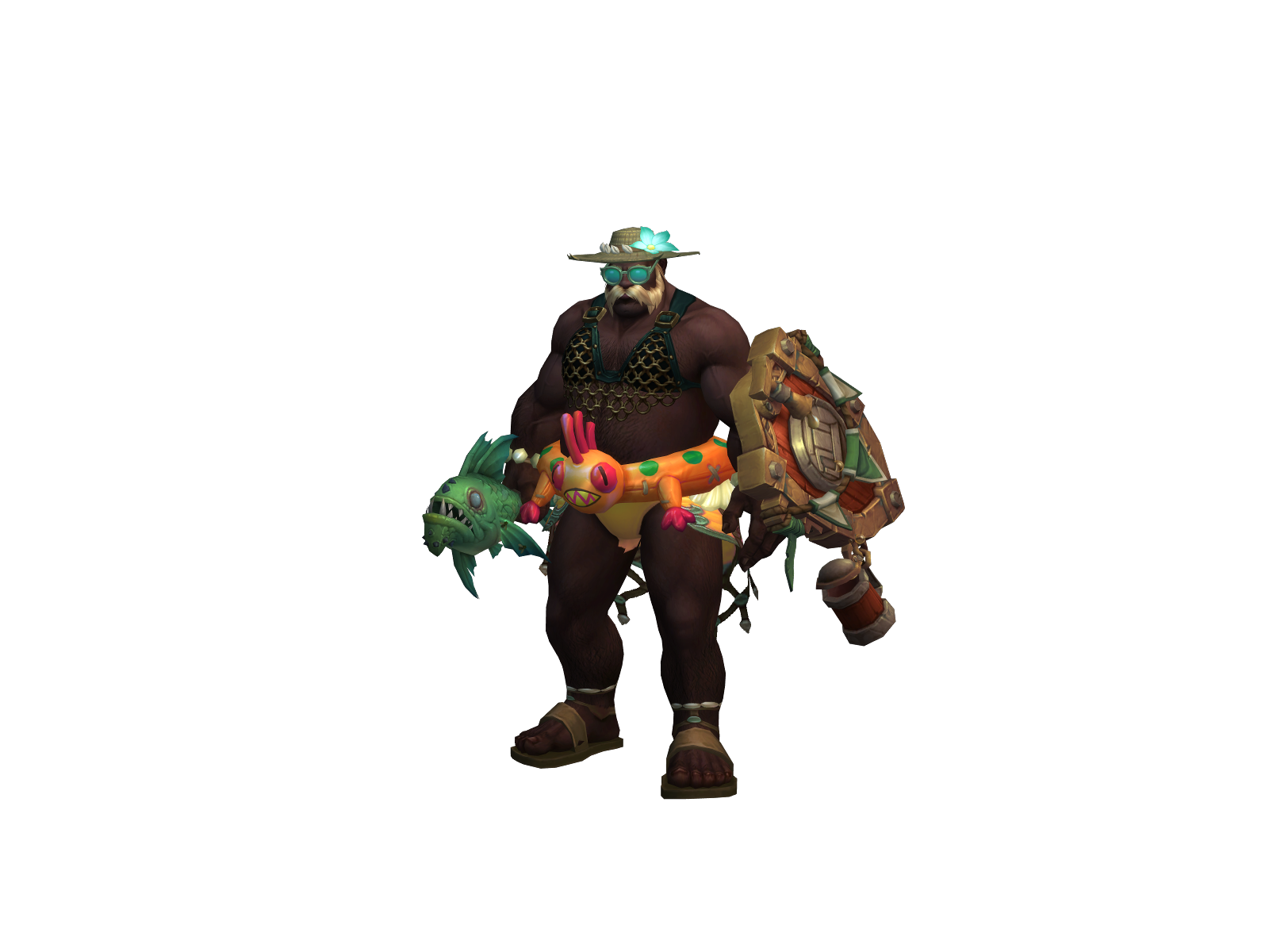 Kuolevi 3D character render