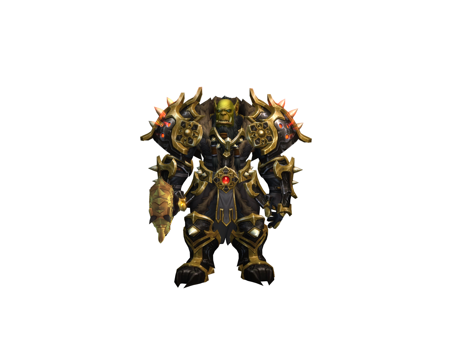 mazák 3D character render