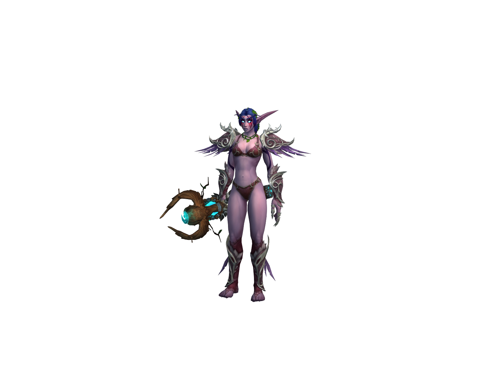 Clawtilde 3D character render