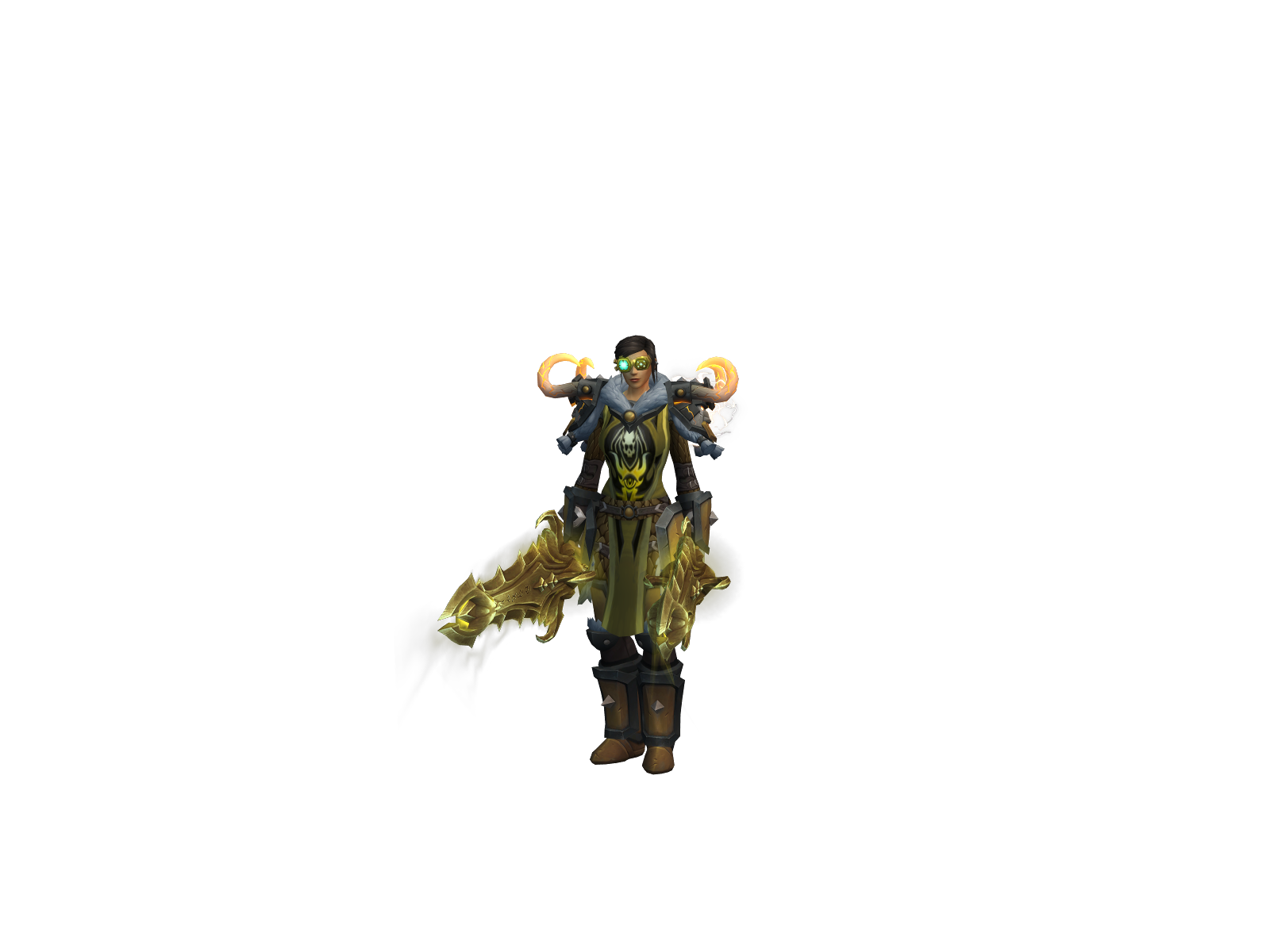 Akkue 3D character render