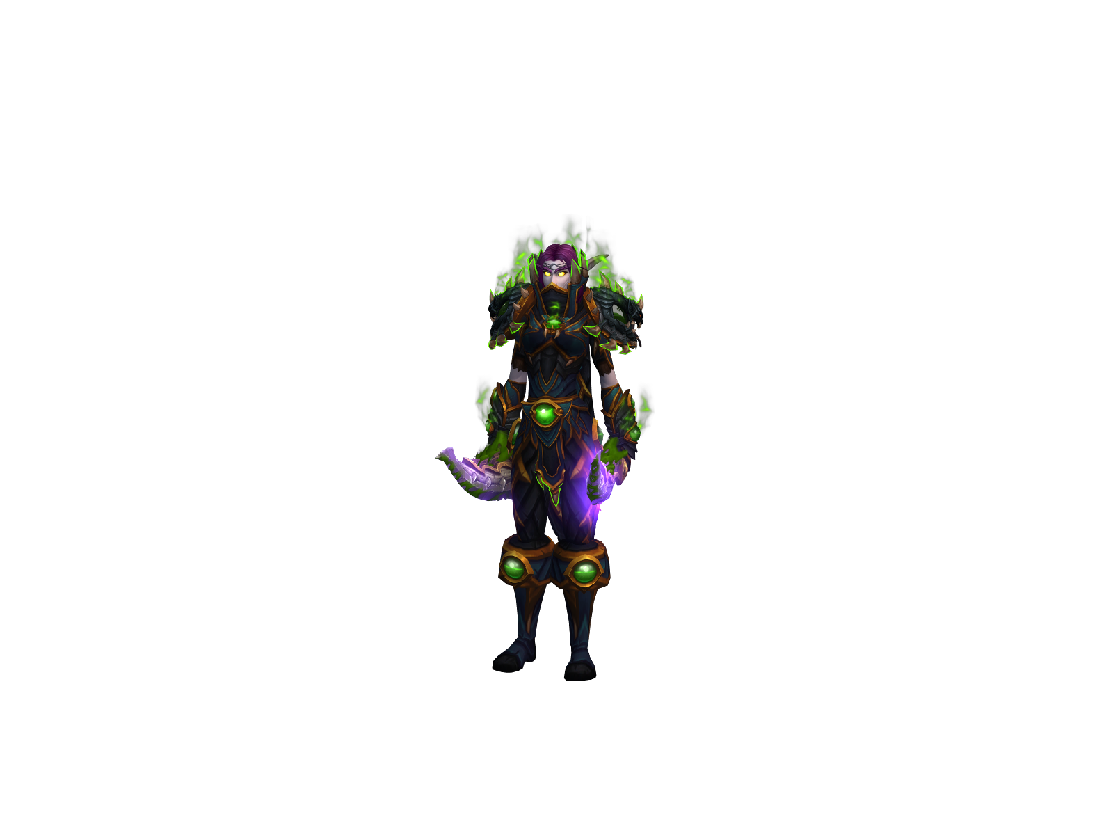 Crysanthame 3D character render