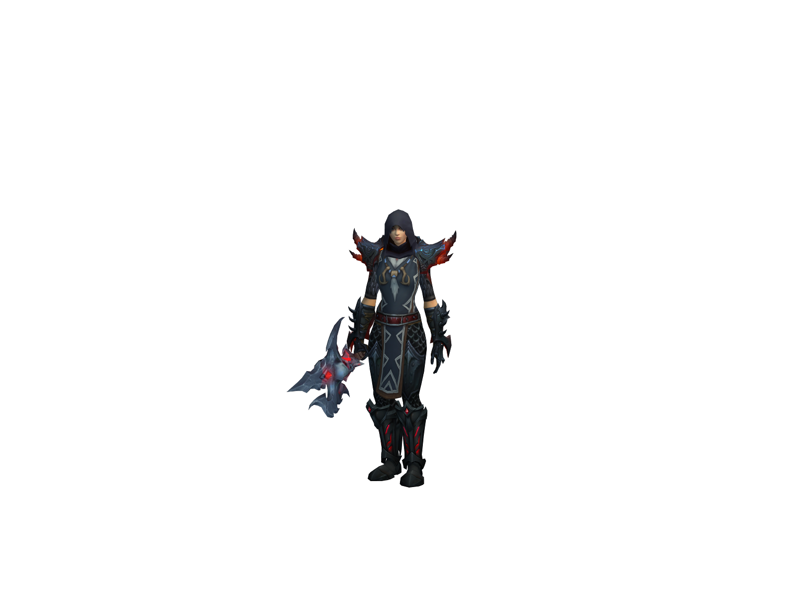 seralein 3D character render