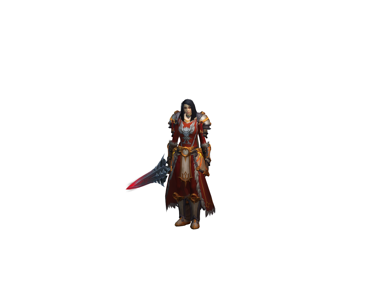 Zothia 3D character render