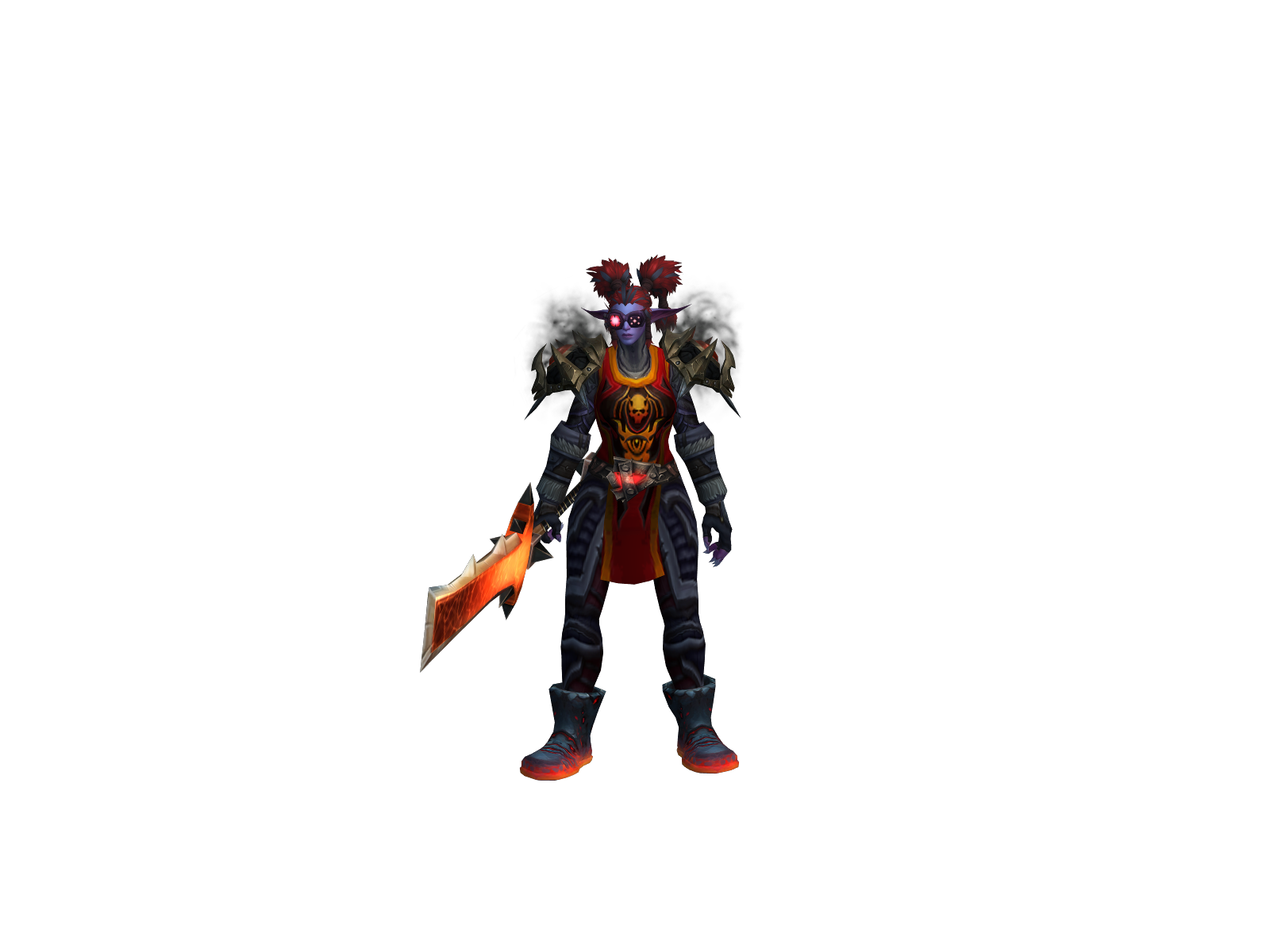 Wyald 3D character render