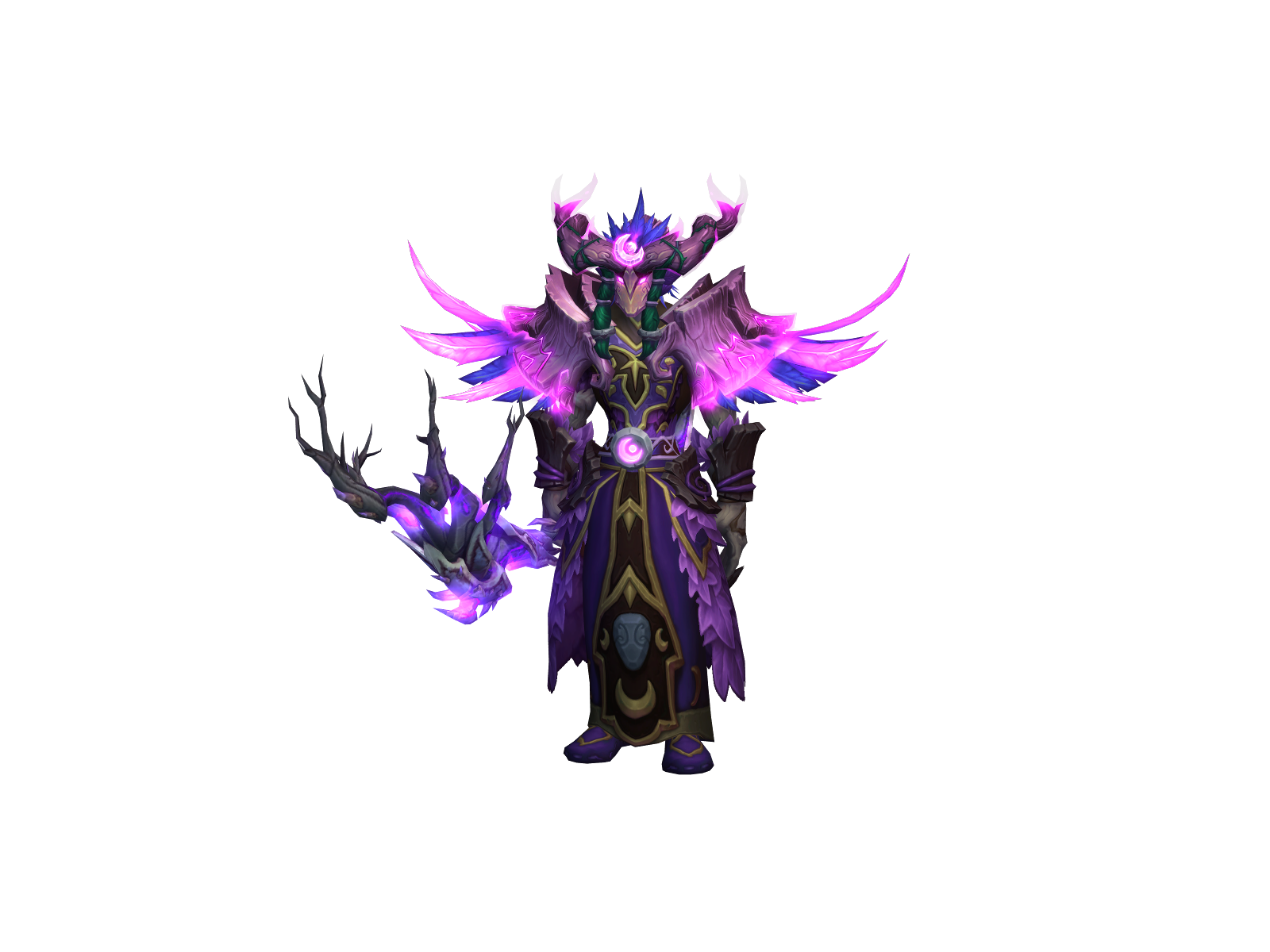 Xaphdruid 3D character render