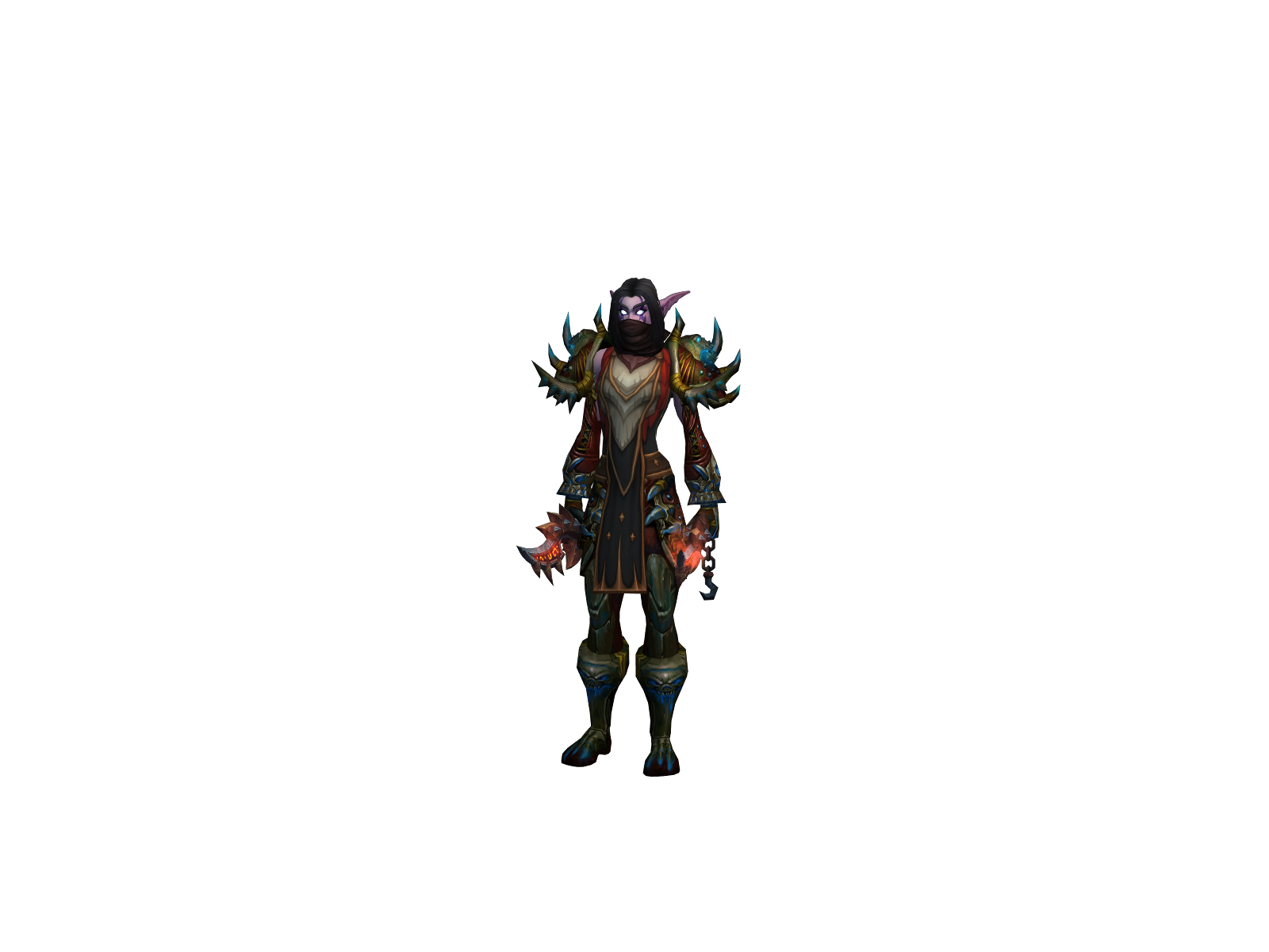 Lorinthel 3D character render