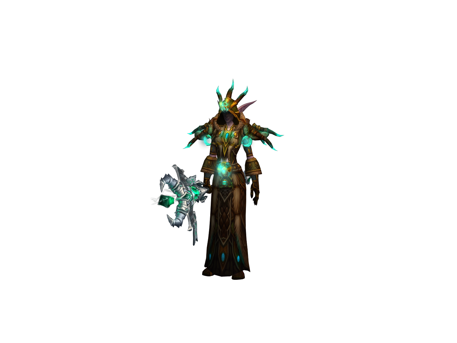Equad 3D character render