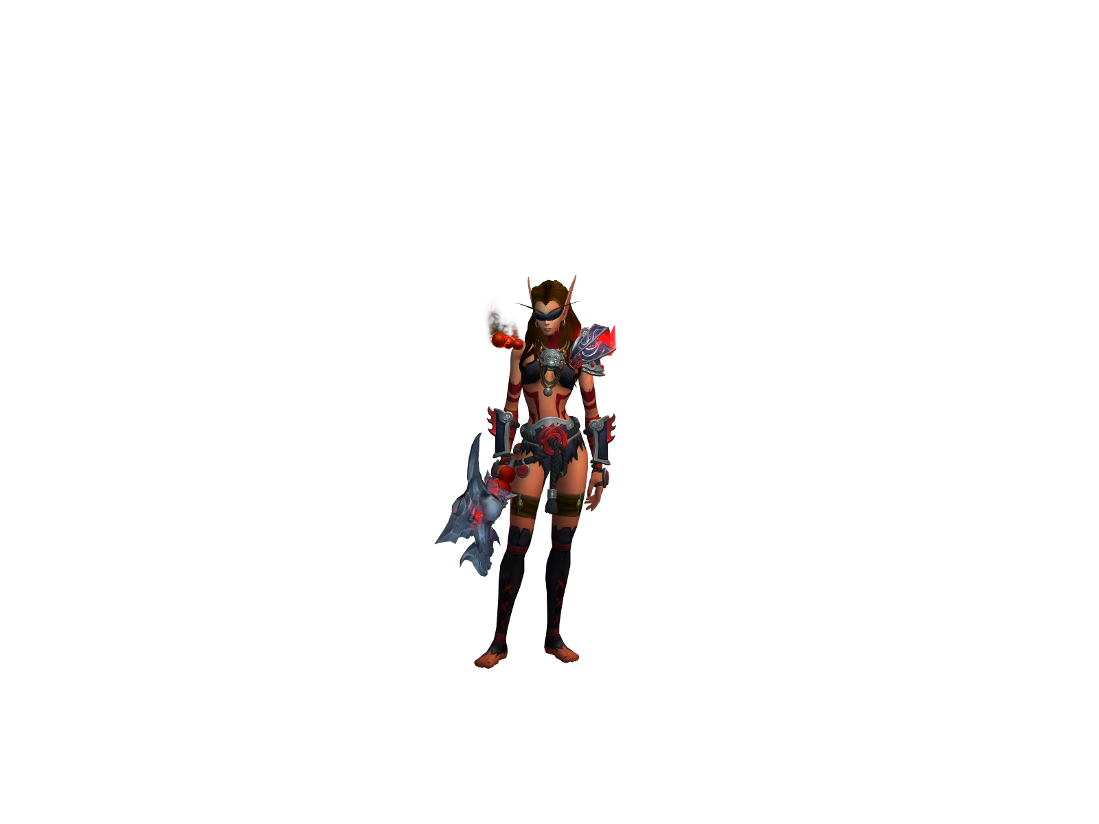 Sanarie 3D character render