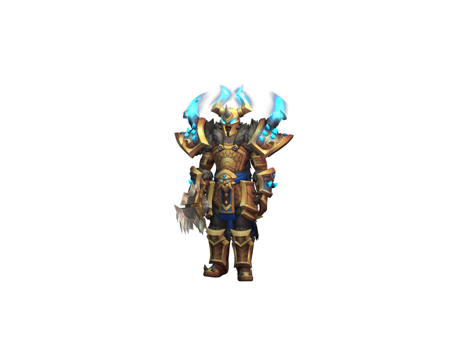 Warslam 3D character render