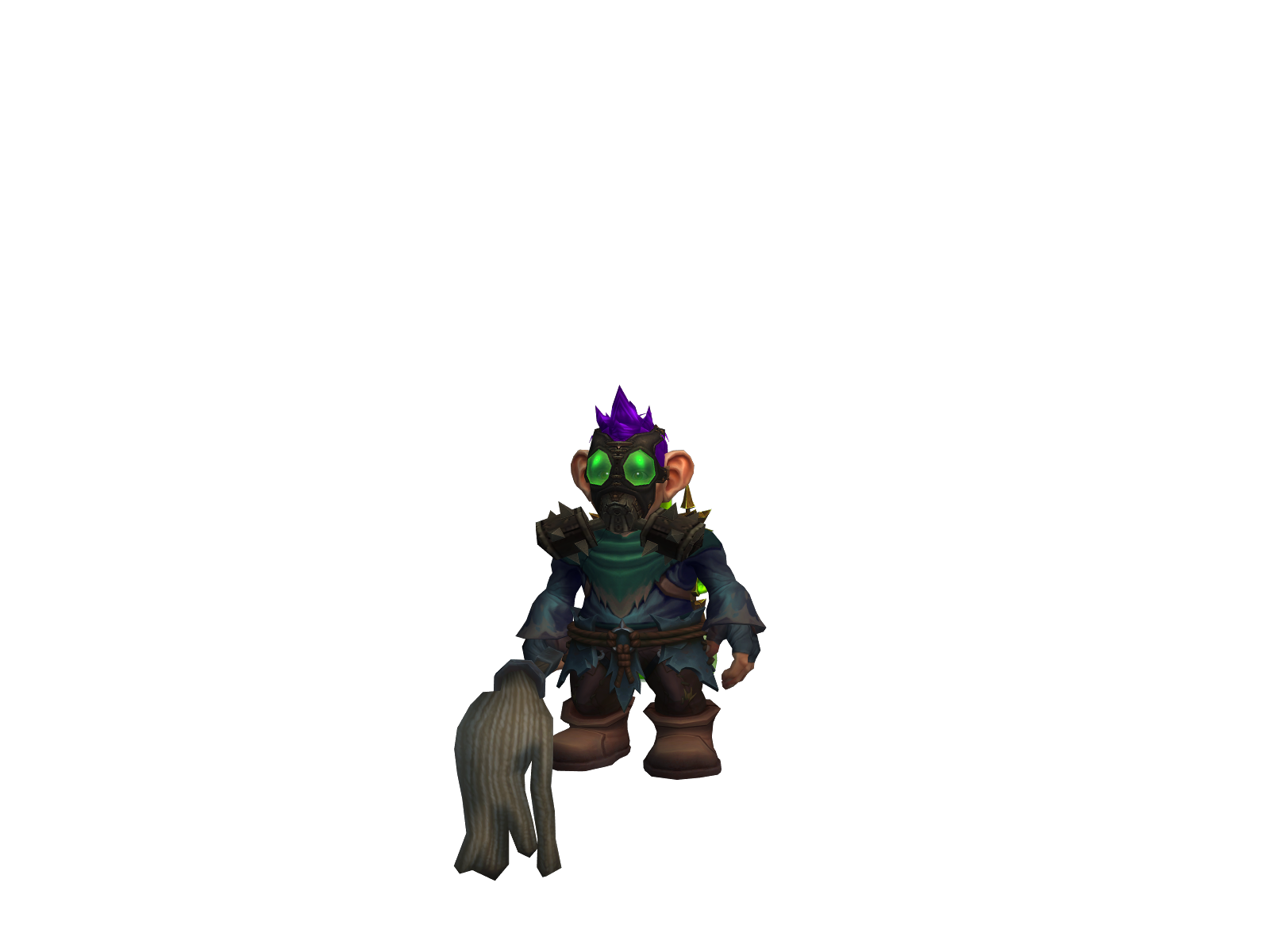 Poowhilepee 3D character render