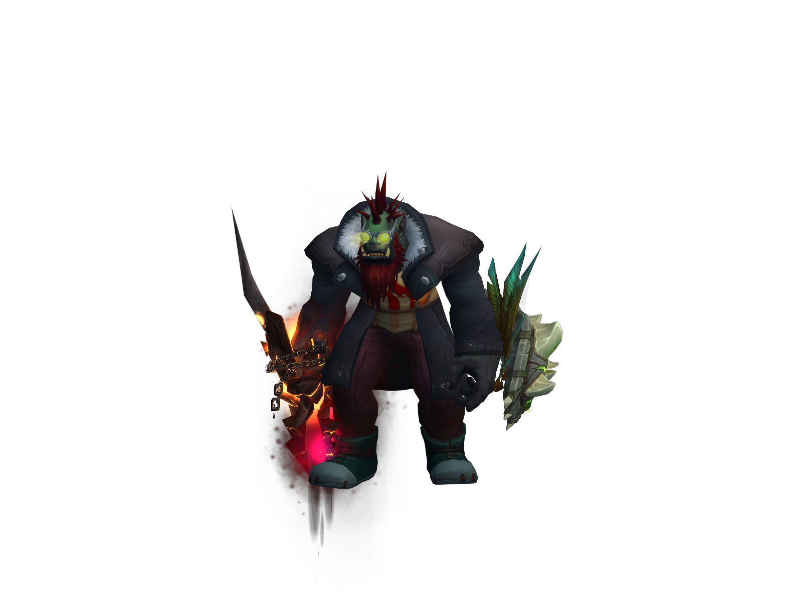 Jizerk 3D character render