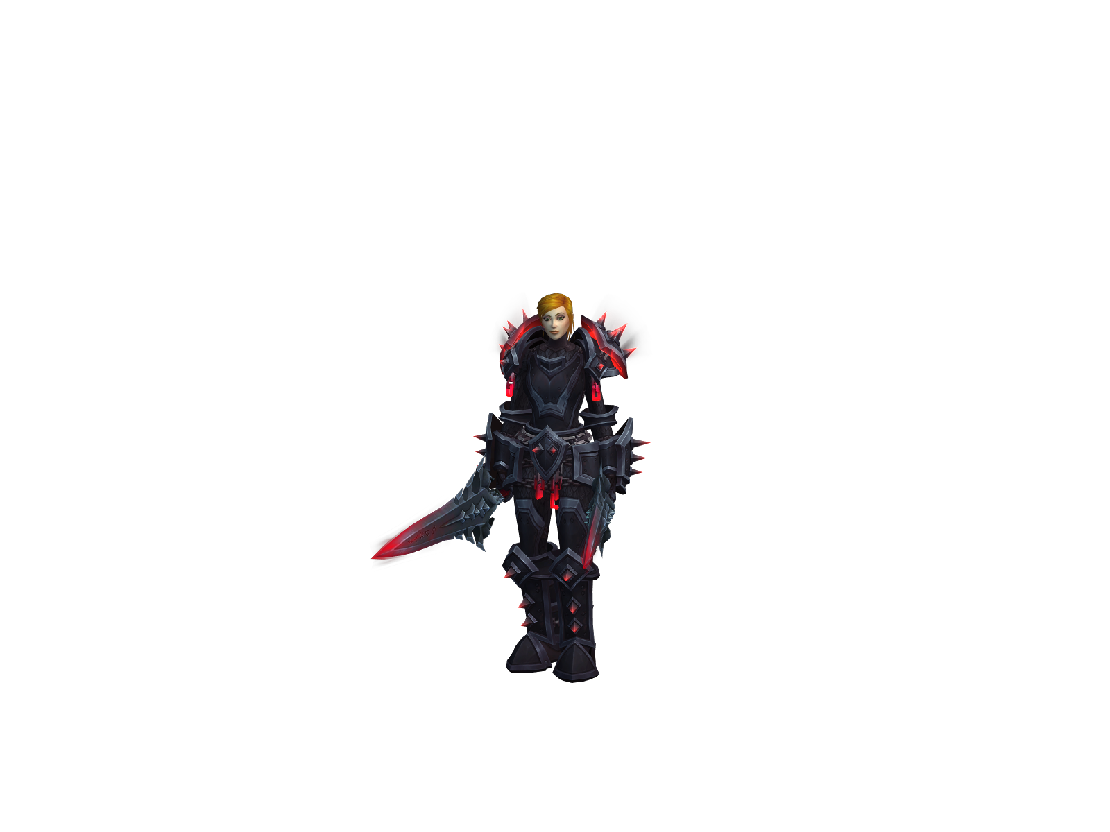 Slavyanka 3D character render