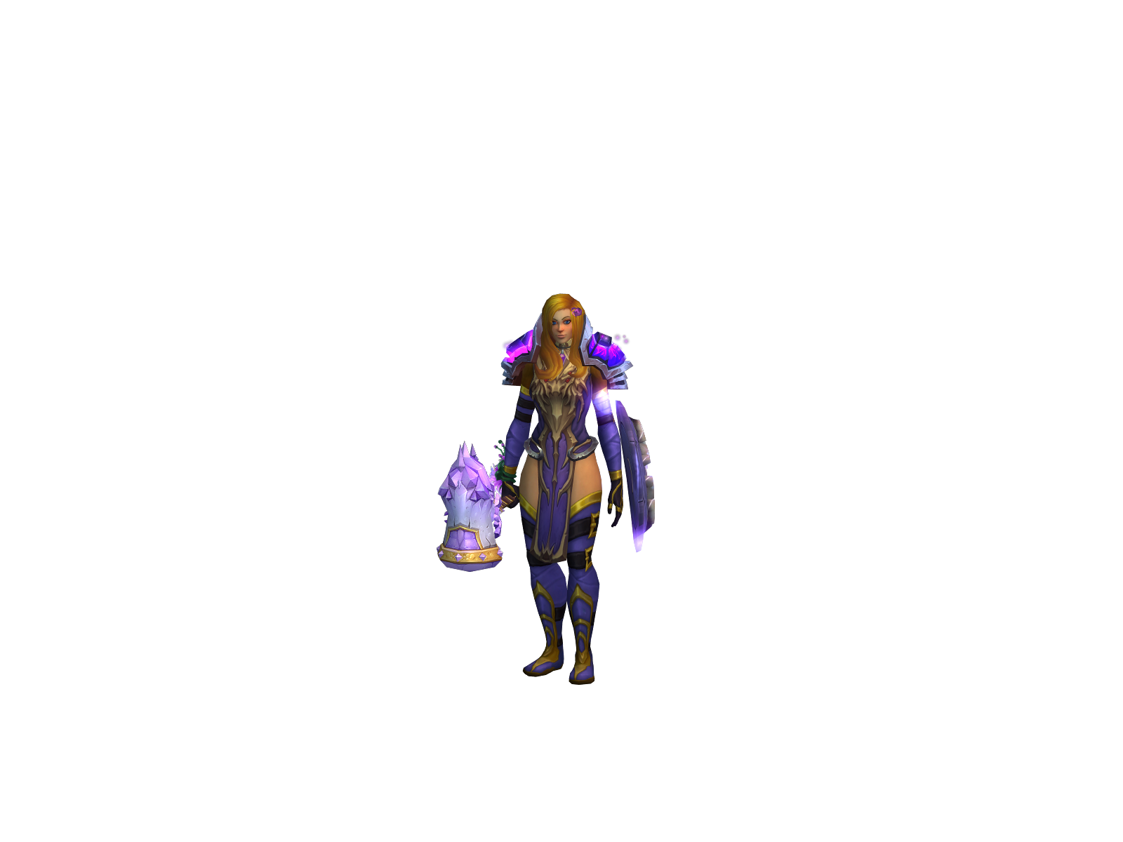 Holyfirez 3D character render