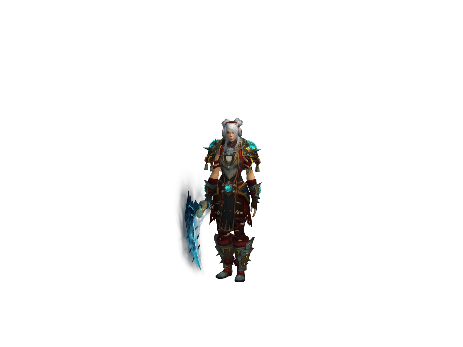 Qoral 3D character render