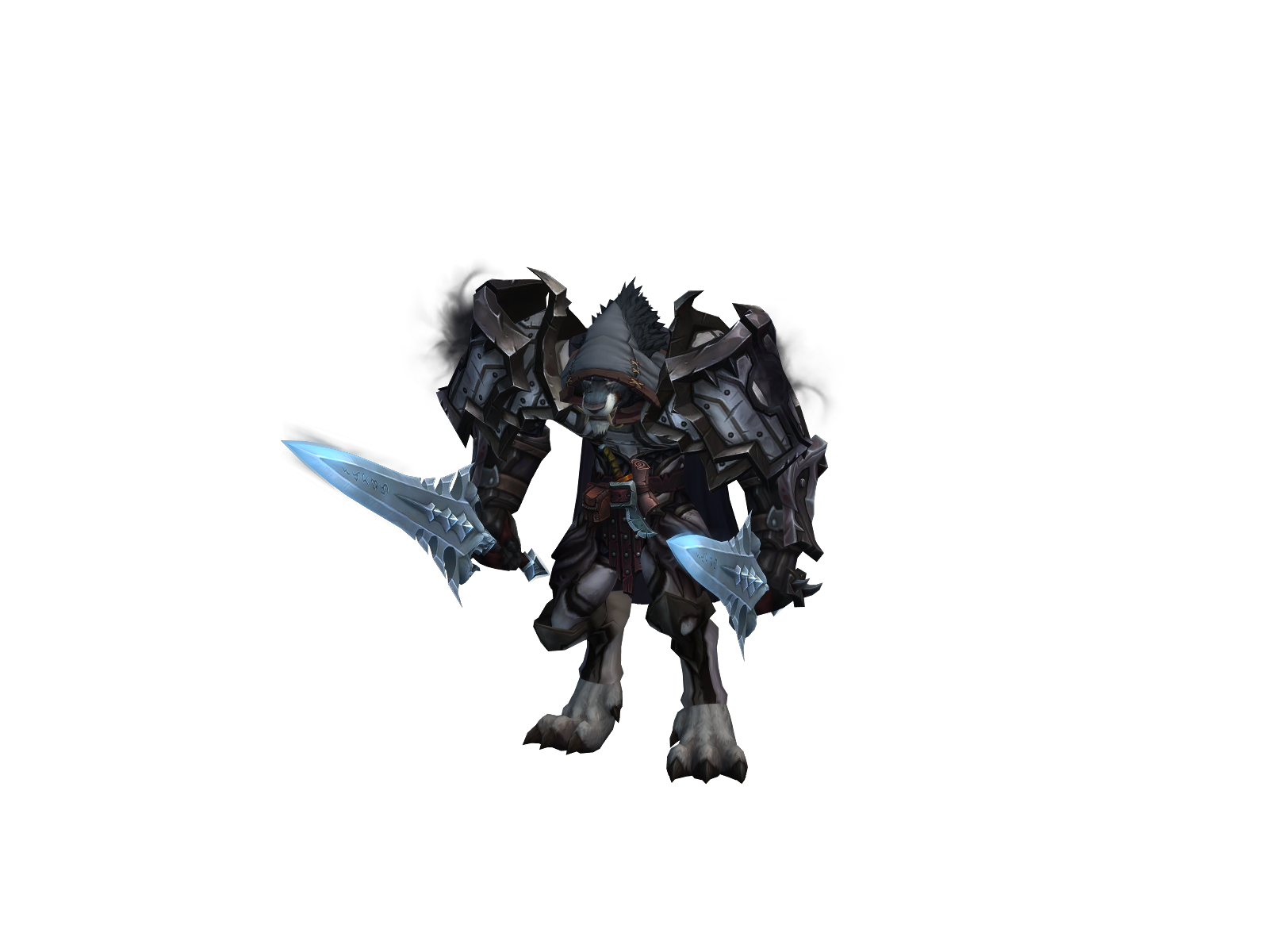Blademane 3D character render