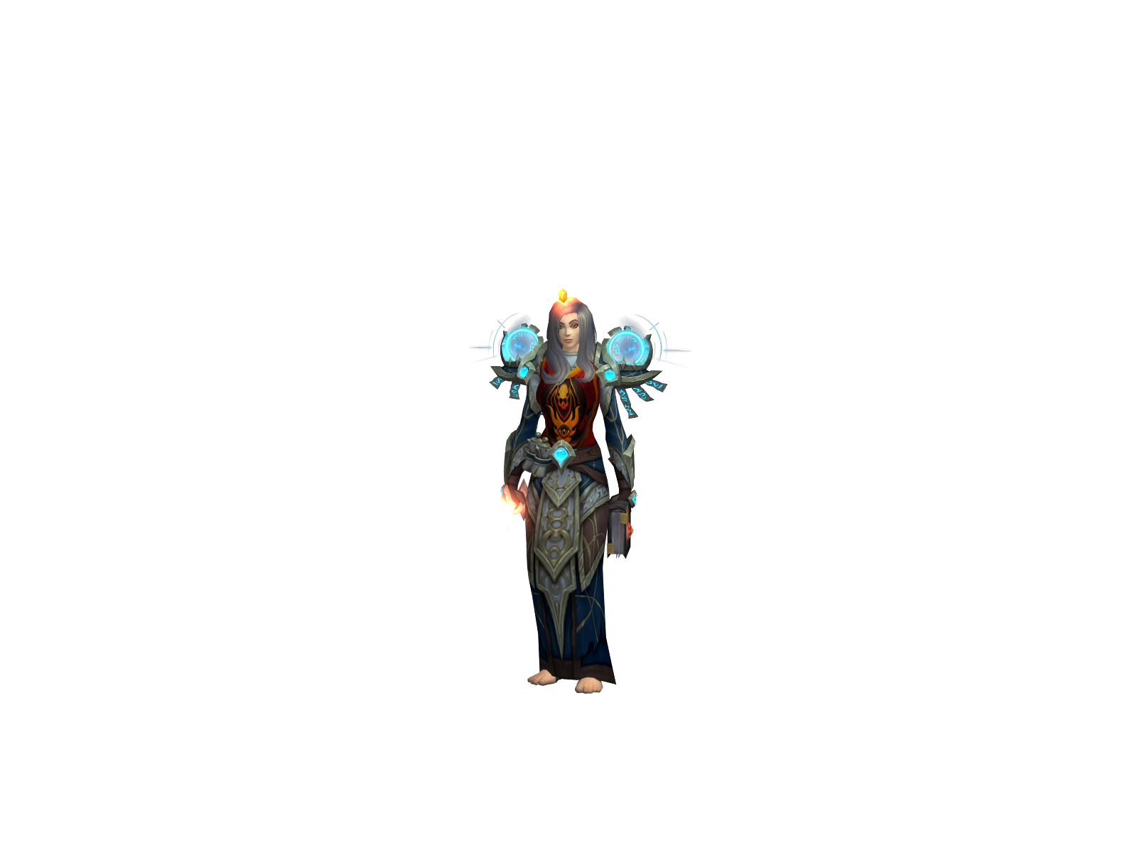 Heze 3D character render