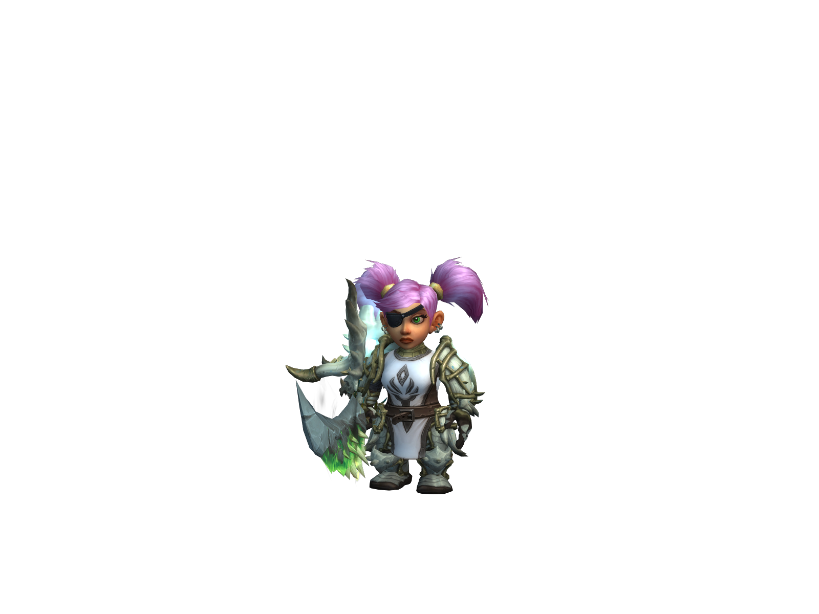 Tinyqq 3D character render