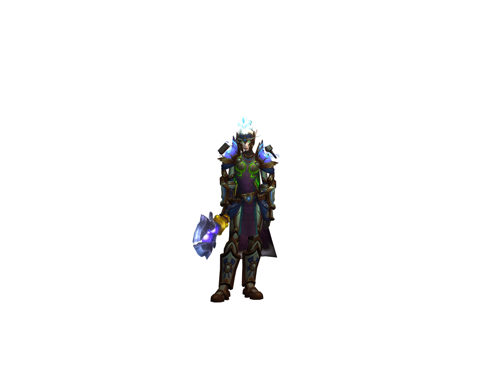 Khalantir 3D character render