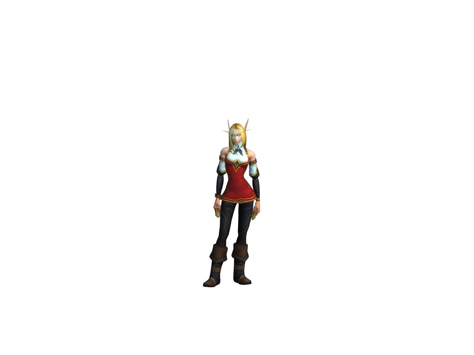 Kirane 3D character render