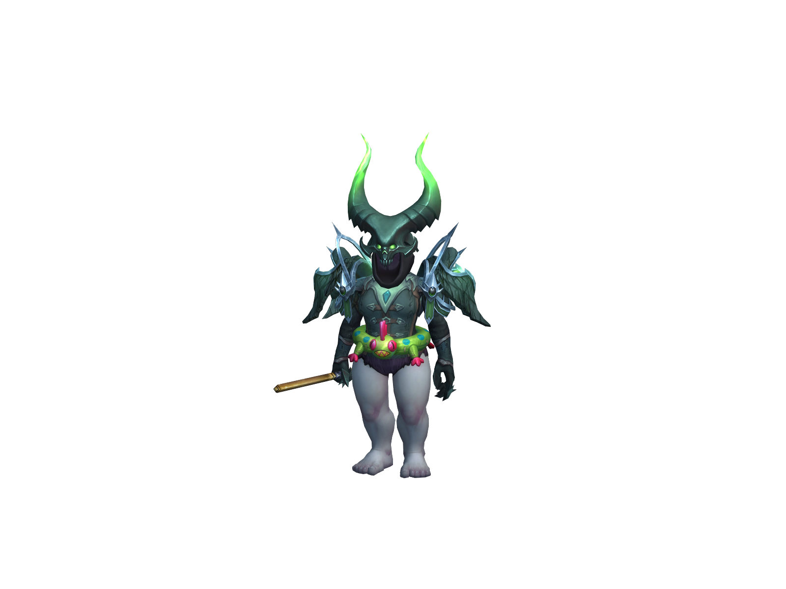 Yxngscourge 3D character render