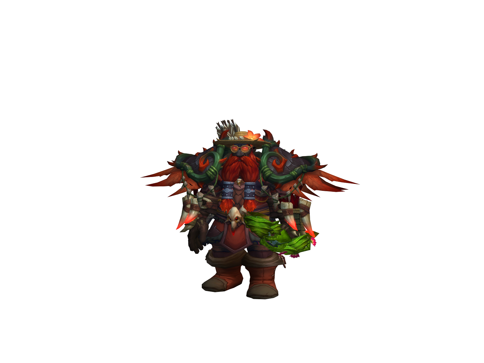 Grassroots 3D character render