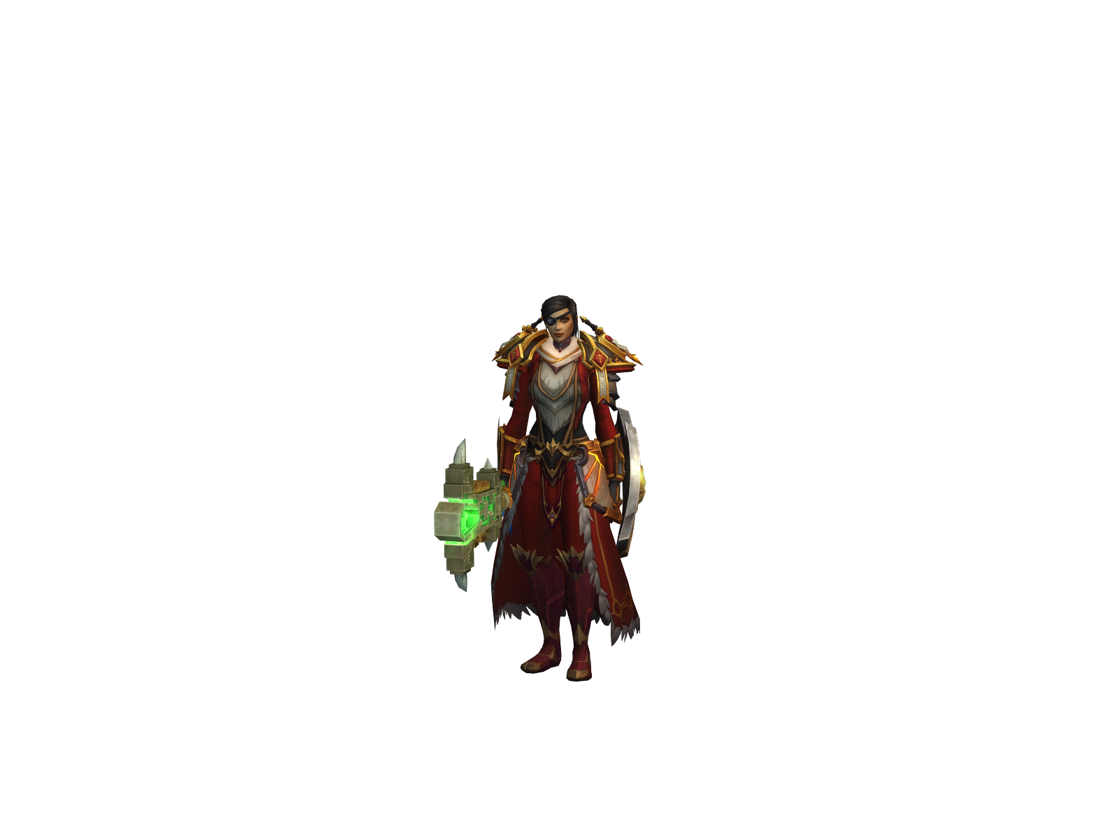 Clarizah 3D character render