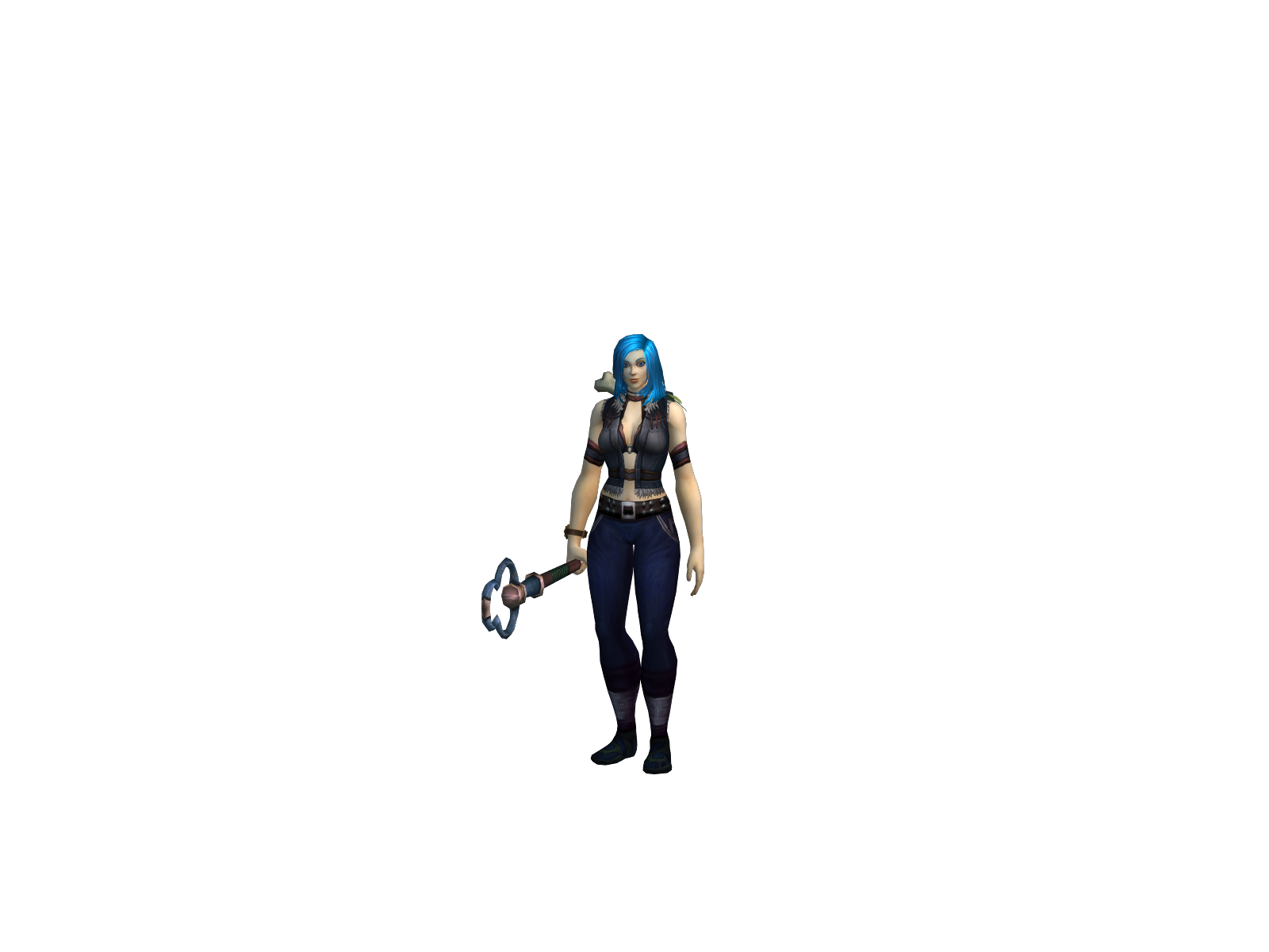 Tennol 3D character render