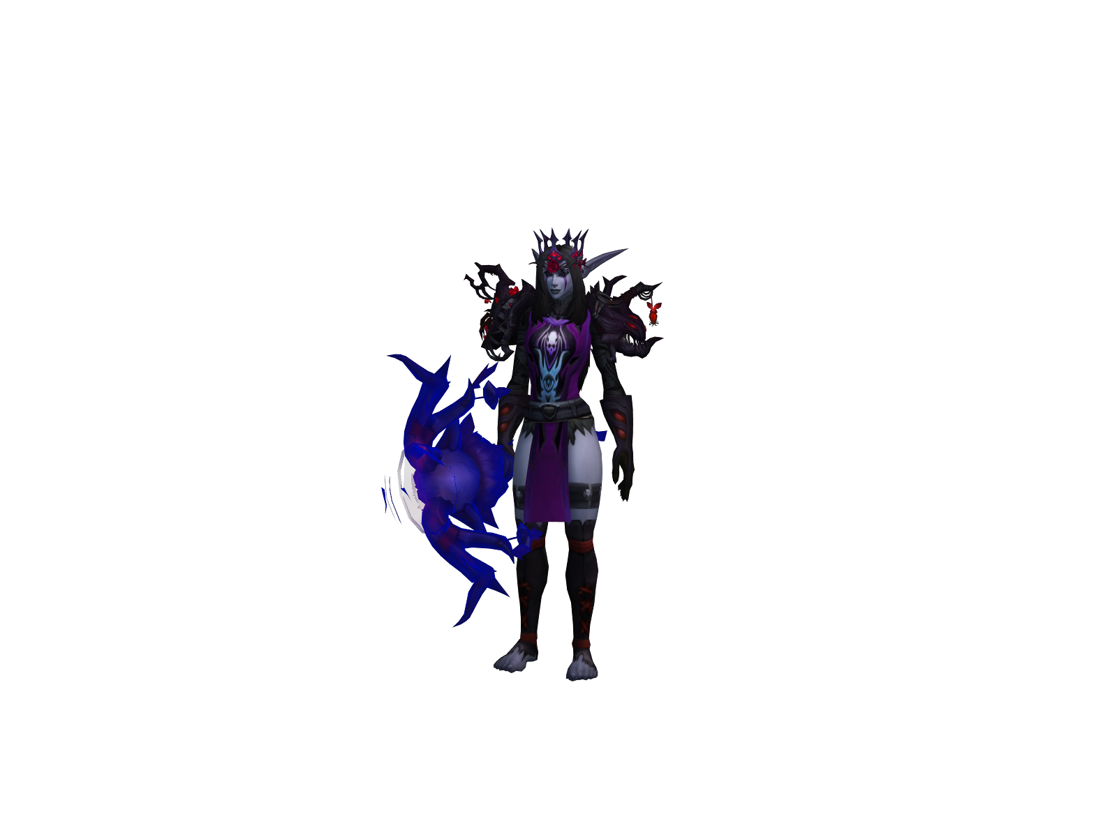 Wsteria 3D character render