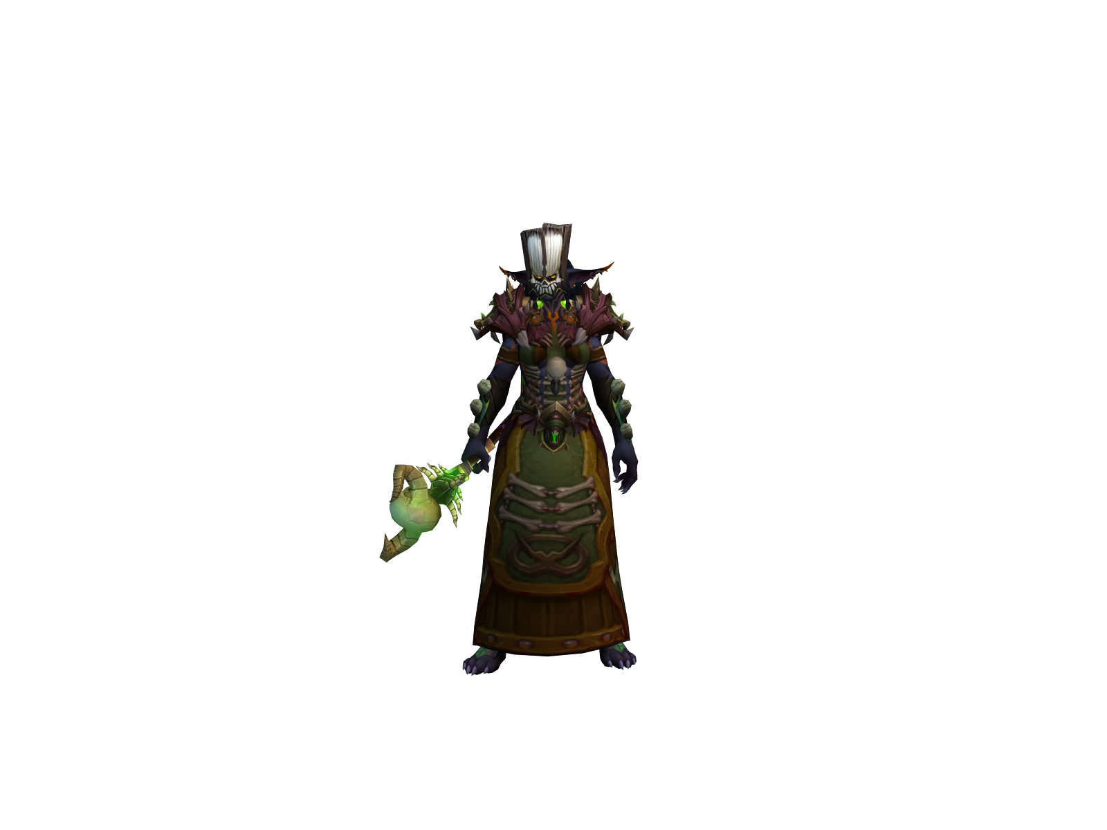Skogkatt 3D character render