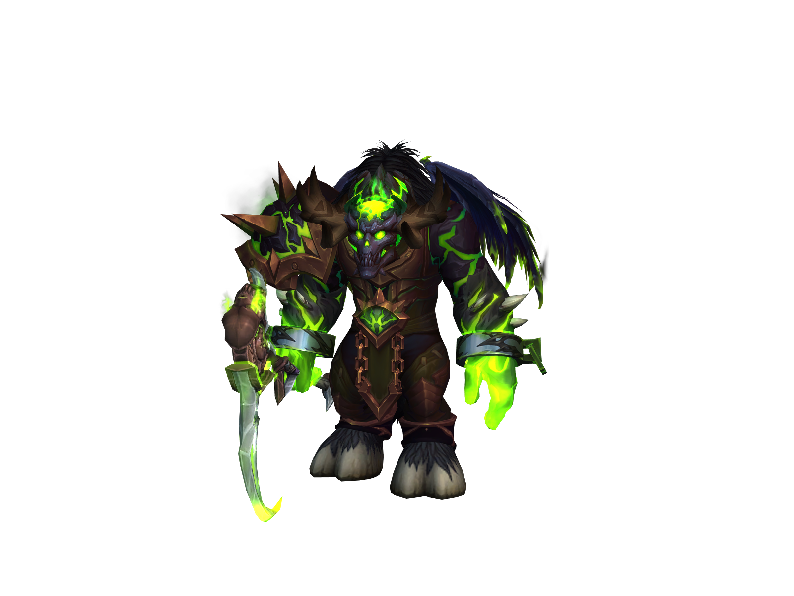 Ashkaroth 3D character render